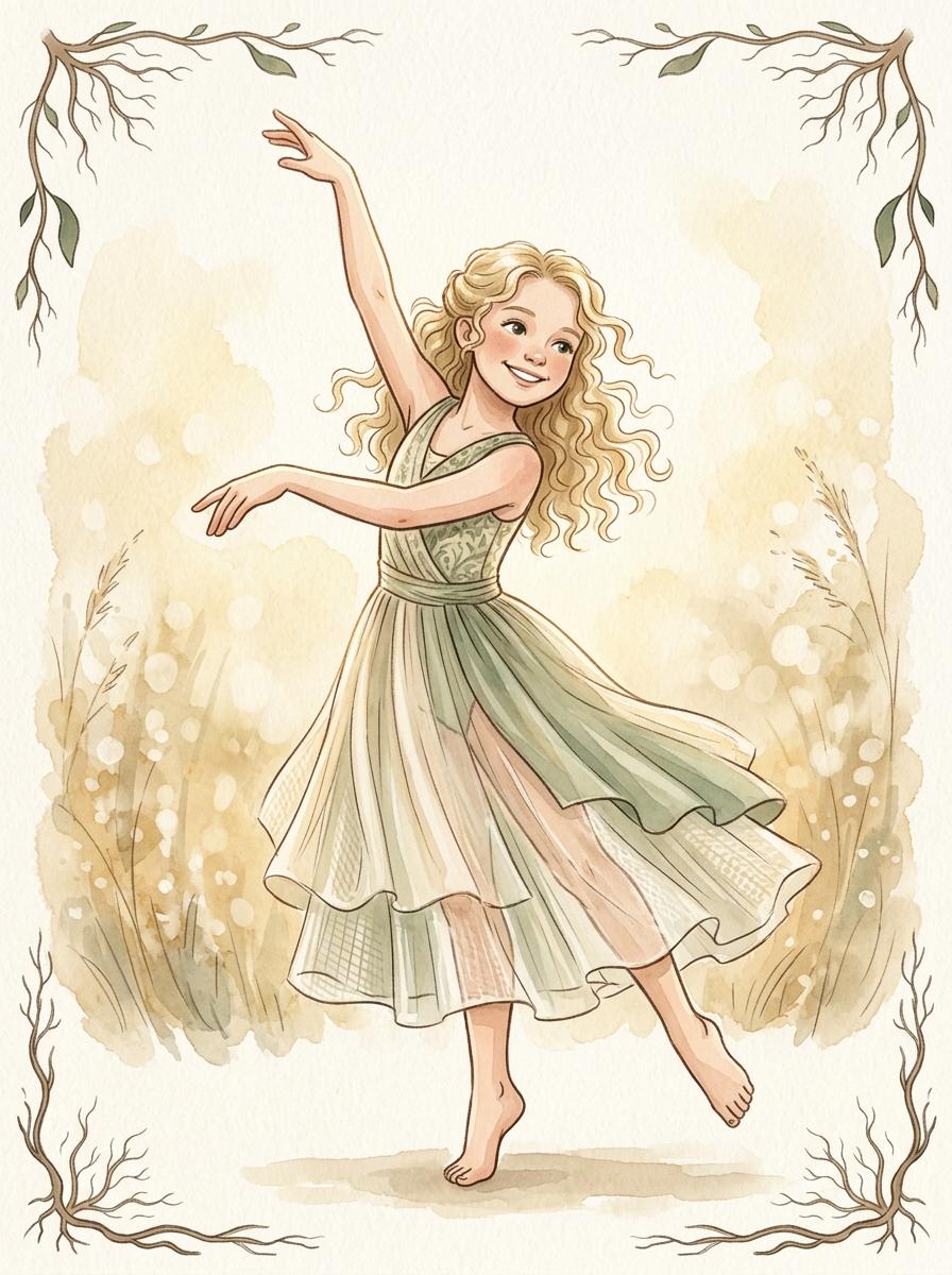 Charlie performing contemporary dance