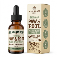 Paw & Root pet nano-hemp drops